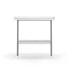 Recibidor modelo 787 acabado blanco/grafito, 87.5 cm (alto) x 111 cm (ancho) x 31 cm (prof.)