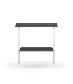 Recibidor modelo 787 acabado grafito/blanco, 87.5 cm (alto) x 111 cm (ancho) x 31 cm (prof.)