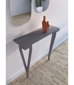 Recibidor modelo 732 acabado gris, 79cm(alto) 90cm(ancho) 28cm(prof.)