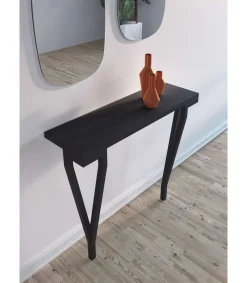 Recibidor modelo 732 acabado negro, 79cm(alto) 90cm(ancho) 28cm(prof.)