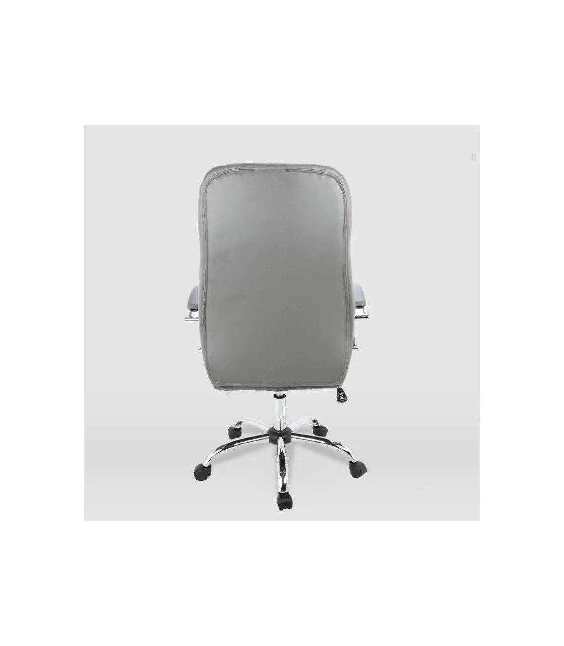 Silla de oficina Angela en gris. Alto: 115-125. Ancho: 62. Fondo: 69,5
