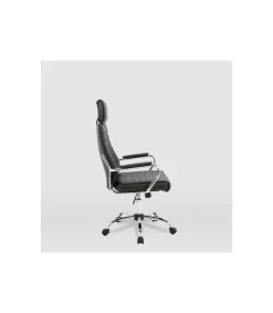 Silla de oficina Diana acabado negro. Alto: 118/127cm Ancho: 65.5cm Fondo: 64cm.