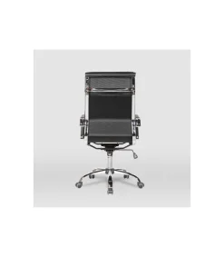 Silla de oficina Jana en negro. Alto: 106-114. Ancho: 55. Fondo: 65.
