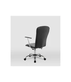 Silla de oficina Magali acabado negro. Alto: 98.5/107.5cm Ancho: 56cm Fondo: 59cm.