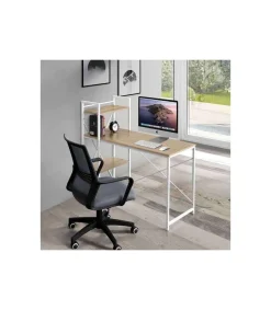 Silla despacho de diseño moderno, giratoria, elevable acabado gris, 113-123 cm(alto)60 cm(ancho)61 cm(largo)