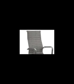 Silla despacho giratoria elevable acabado gris ceniza, 60 cm(ancho) 108-115 cm(altura) 66 cm(fondo)
