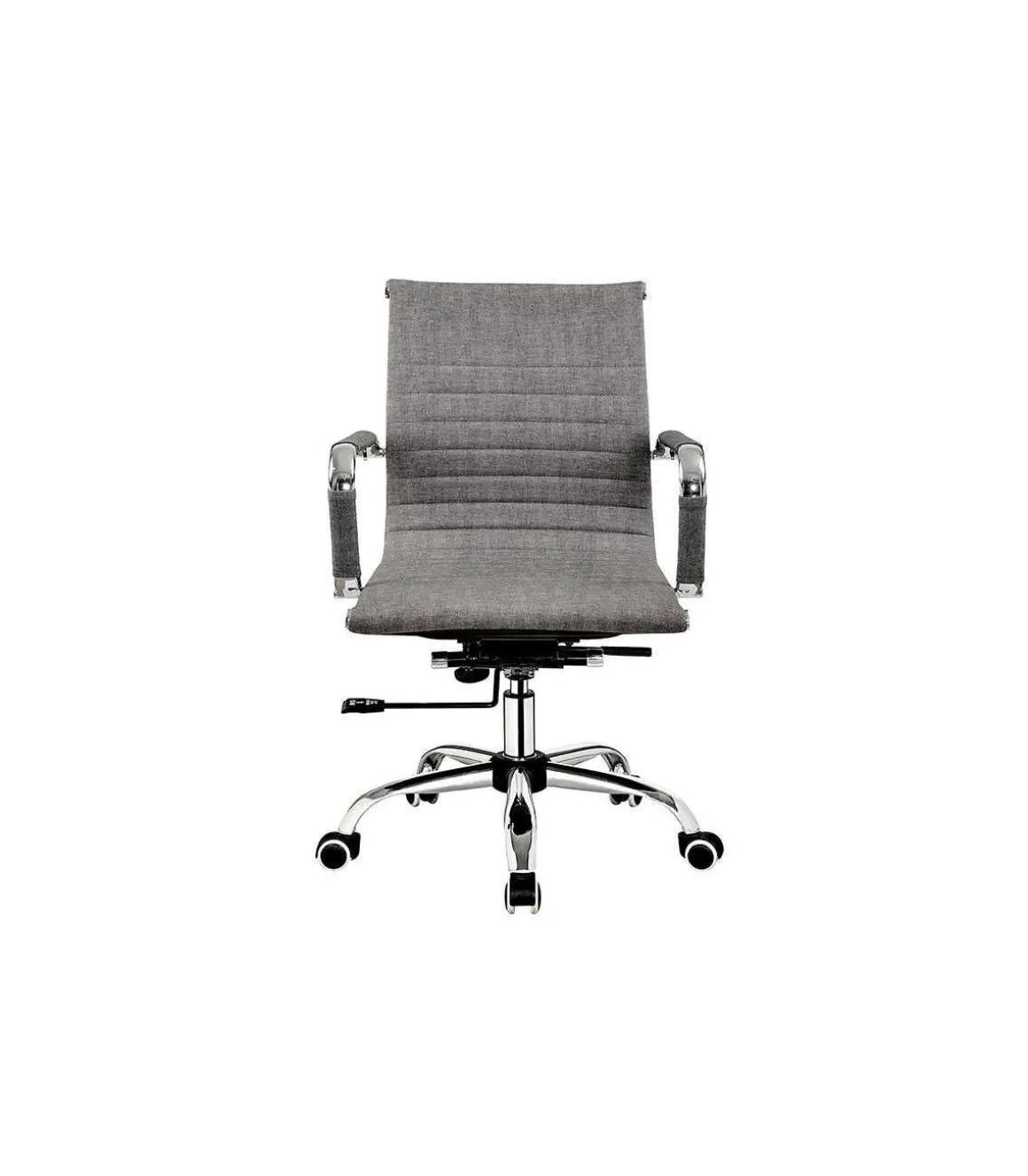 Silla despacho giratoria elevable acabado gris ceniza, 90-97 cm(alto)58 cm(ancho)64 cm(largo)