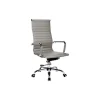 Silla despacho giratoria elevable acabado gris, 60 cm(ancho) 108-115 cm(altura) 66 cm(fondo)