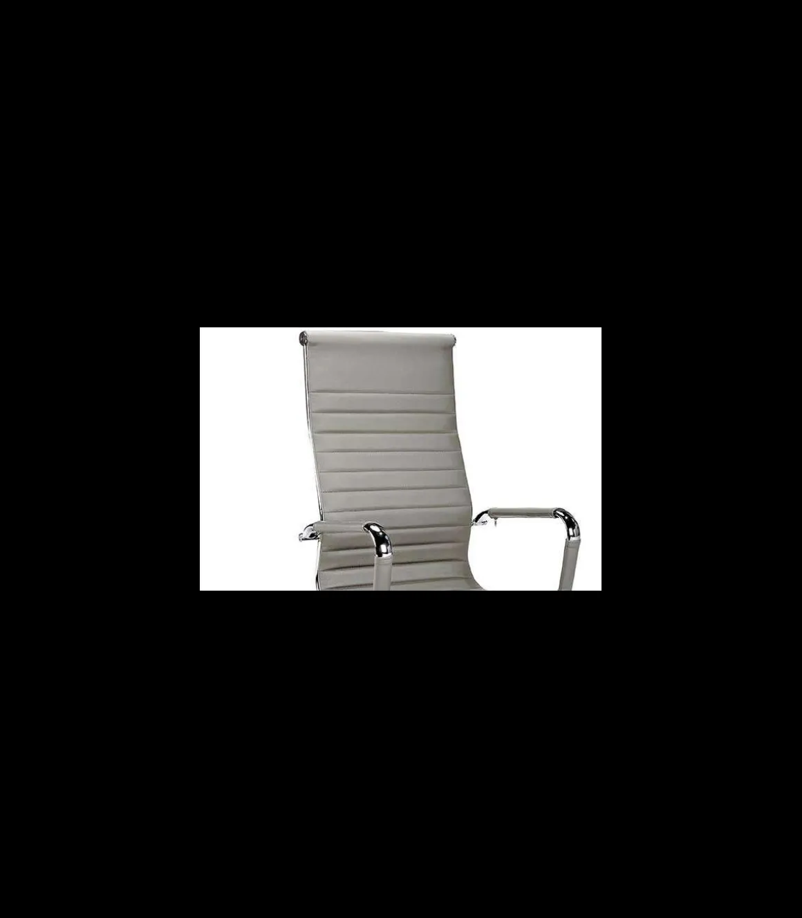 Silla despacho giratoria elevable acabado gris, 60 cm(ancho) 108-115 cm(altura) 66 cm(fondo)