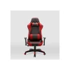 Silla gaming Regina tapizada en piel sintética negro/rojo, 126.5/133.5cm(alto) 70.5cm(ancho) 49.5cm(largo)