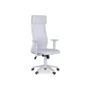 Sillón despacho regulable en altura Airflow en color blanco 120/128cm(alto) 65cm(ancho) 65cm(fondo).