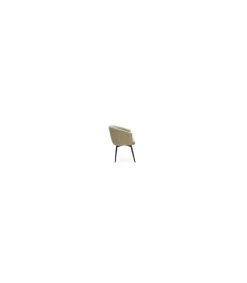 Sillón giratorio modelo Plumeti tapizado textil verde, 81cm(alto) 60cm(ancho) 61cm(largo)