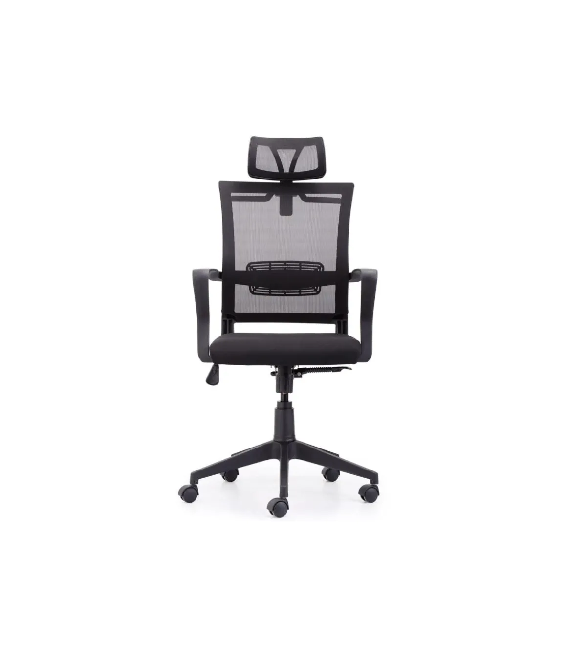 Sillón giratorio modelo winner acabado negro,117/127cm(alto) 64cm(ancho) 64cm(largo)