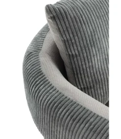 Sillón modelo Bali tapizado textil gris claro, 75cm(alto) 73cm(ancho) 78cm(largo)