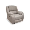Sillón relax manual Murcia tapizado cemento, 95cm(Ancho) 97cm (Fondo) 105cm(Alto)