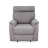 Sillón relax manual Texas tapizado tierra, 82cm(Ancho) 96cm(Fondo) 102cm(Alto)