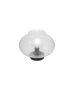 Sobremesa modelo Pataias acabado cristal transparente, 29cm(alto) 32cm(ancho) 132cm(fondo)