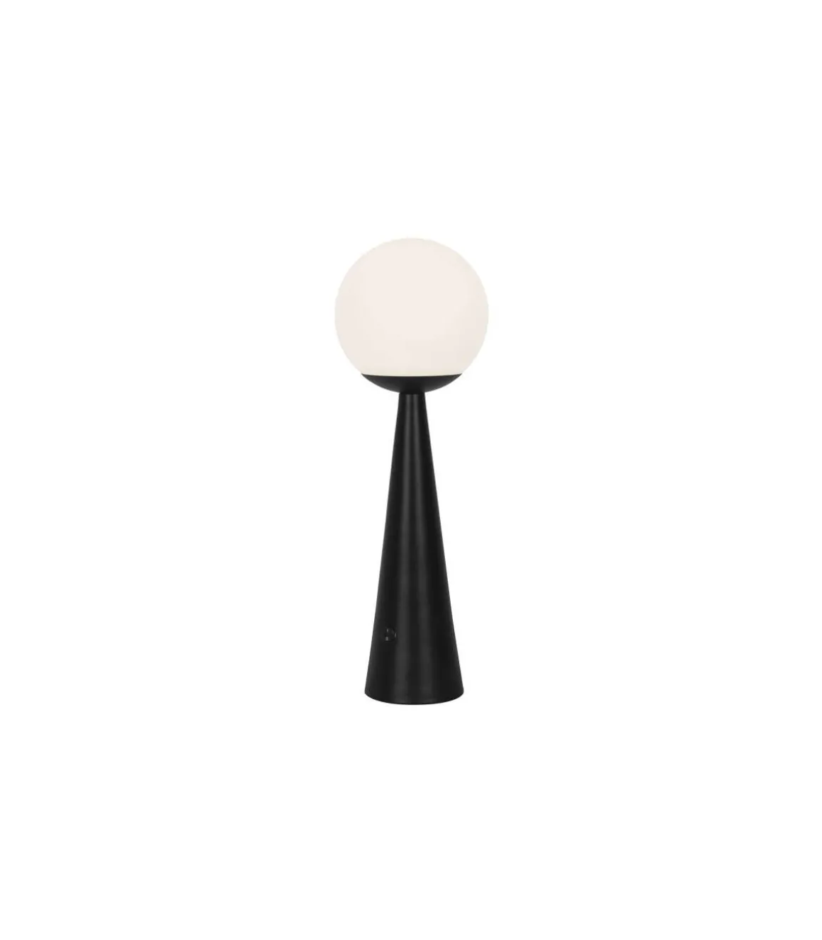 Sobremesa modelo Patrick acabado negro, 46cm(alto) 15cm(ancho) 15cm(fondo.