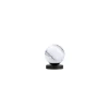 Sobremesa modelo Salem acabado blanco/negro, 17cm(alto) 14cm(ancho) 14cm(fondo.