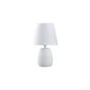 Sobremesa modelo Seneca acabado blanco, 28m(alto) 17(ancho) 17(fondo.