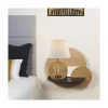 Sobremesa modelo Sereno acabado madera 41cm(alto) 25cm(ancho) 25cm(fondo)