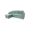Sofá Chaiselongue cama Rivas tapizado verde, 223cm(ancho) 145cm(fondo) 102cm(altura).