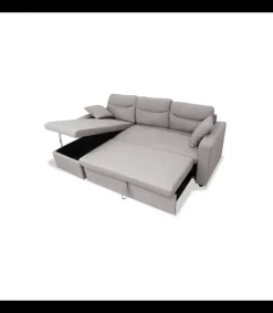 Sofá Chaiselongue cama Rivas tapizado champagne, 223cm(ancho) 145cm(fondo) 102cm(altura).