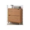 Zapatero 2 puertas kubox acabado maple, 79 cm(ancho) 84 cm(altura) 24 cm(fondo)